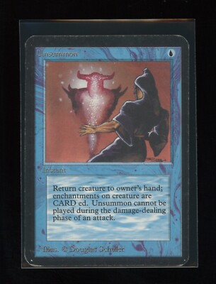 MTG Alpha UNSUMMON Instant LP MP Common Combine Shipping OLD SCHOOL Magic |  eBay