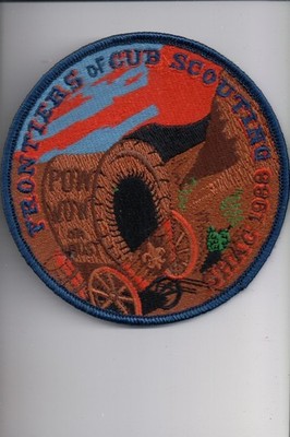 1988 Sam Houston Area Council Pow Wow Frontiers Of Cub Scouting patch