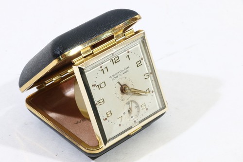 SVEGLIA VINTAGE WESTCLOX HOME-N-AWAY DOPPIA DA VIAGGIO - Foto 2 di 6
