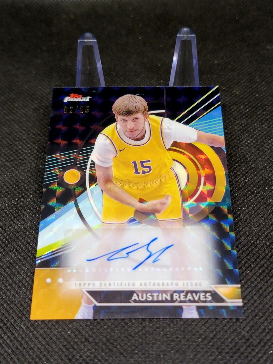 Austin Reaves 直筆サイン 2023-24 Topps Finest - Finest Autographs Austin Reaves #FA