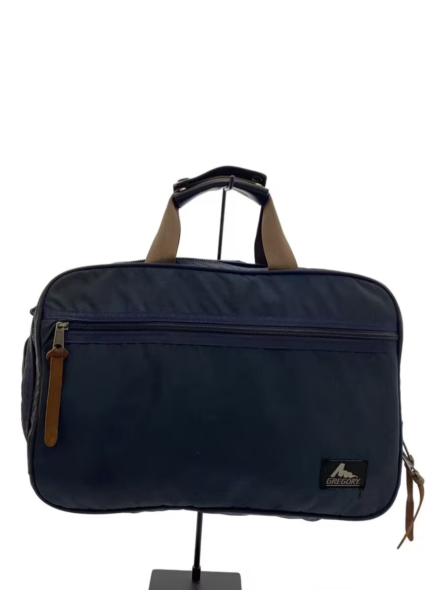 GREGORY Briefcase -- Navy Solid Color   from Japan - image 2