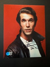 Henry Winkler Hot! autographed signed Fonzie Happy Days 8x10 photo Beckett BAS