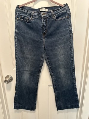 Levi's Women's Perfectly Slimming Boot Cut 512 Blue Jeans size 12 Medium 