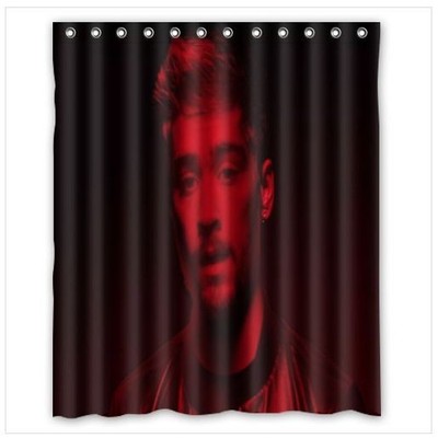 new zayn malik pillow talk shower curtain waterproof polyester with hooks