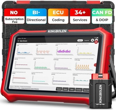 KINGBOLEN K8 PRO Bluetooth OBD2 Car Scanner Diagnostic Tool CANFD Free Update