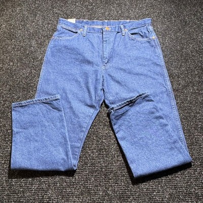 Wrangler Pro Rodeo Cowboy Cut Jeans Mens 38x30 Blue Original Fit 13MWZPW New