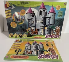Scooby Doo Dracula's Castle Playset Character Building Shaggy & Scooby Box
