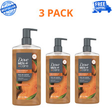 Dove Men Care Plant Based Body Wash Sandalwood Cardamom 26oz, 3 Pack