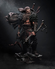 North Warrior, Nordic Fighter, Viking, Axe, F...