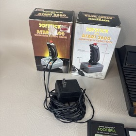 Atari 2600 Video Computer System With 2 Joystick & Games