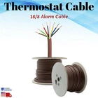 250ft Thermostat Cable 18/8 HVAC Alarm Control Bell CL2 Wire 18 AWG Burglar AC