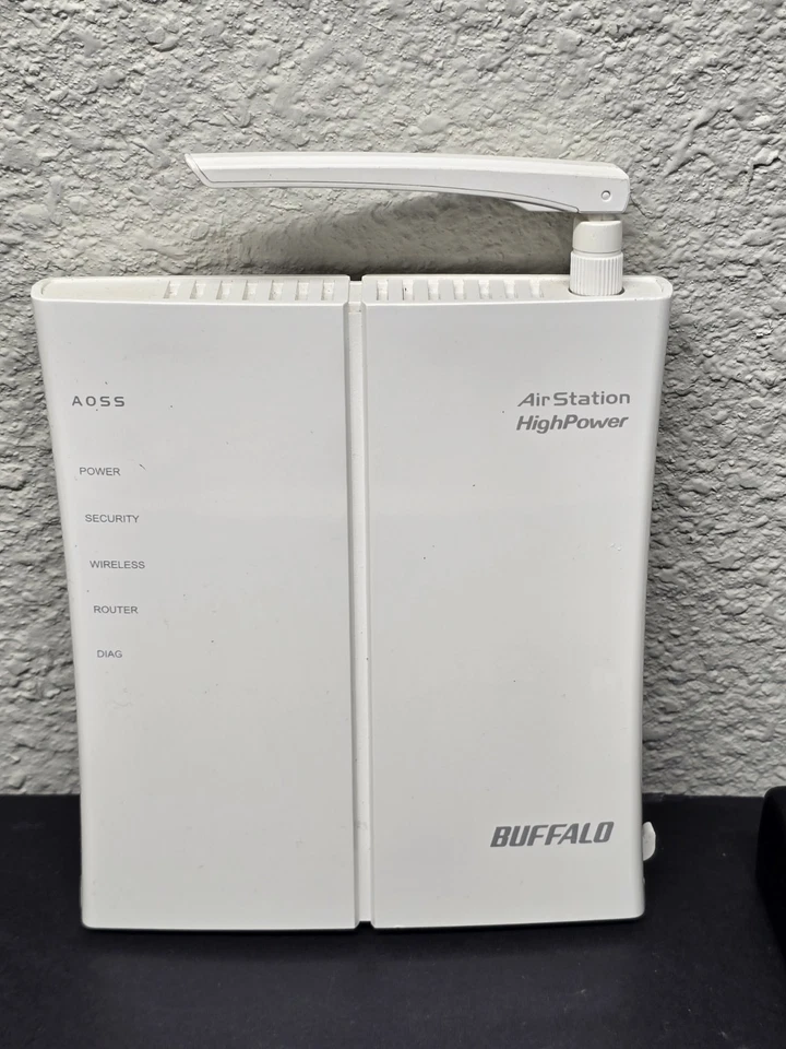 Buffalo Technology HighPower Wireless N Router (WHR-HP-GN) / Free Fast Shipping - Image 3 of 4