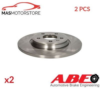 BREMSSCHEIBEN SATZ PAAR HINTEN ABE C4W021ABE 2PCS I NEU OE QUALITÄT