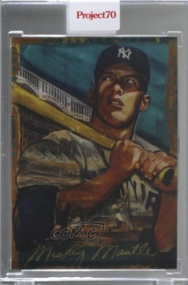2021 Project 70 Online Exclusive /9067 Mickey Mantle by Andrew Thiele HOF 7k6