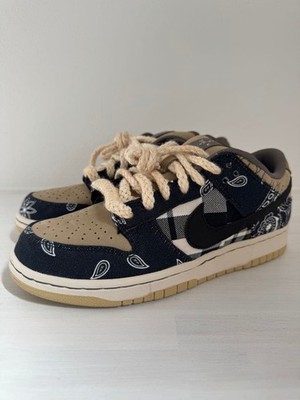 Women 7.5US Nike Sb Dunk Low Travis Scott Collaboration Sneaker Original Collect