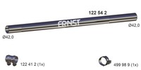 Ernst Abgasrohr 122542 FüR VW Golf 2 19E 1G1 Jetta 1G2 165 Passat B3 B4 3A2 35I
