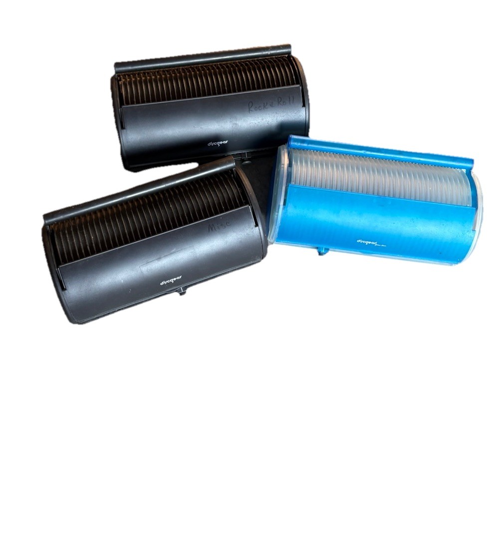 3Discgear 80 Disc Selector Black CD, DVD, Blu-Ray, Game, Compact Storage Holder