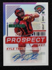 2024 Panini Prospect Edition Silver Prizm Signatures Kyle Teel #157 Auto xb2