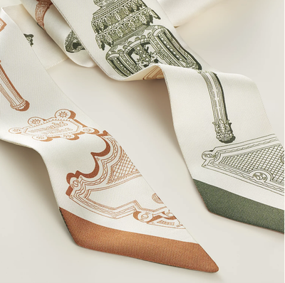 NEW Hermes Merveilleuses Lanternes Lantern Twilly - Crème