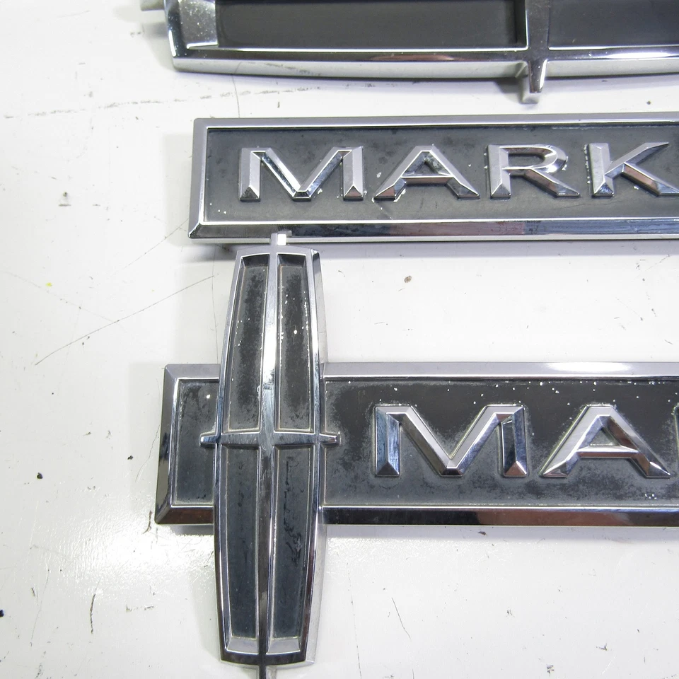Juego de emblemas de guardabarros y parrilla laterales izquierdo y derecho Lincoln Mark LT 2006-2008 FABRICANTE DE EQUIPOS ORIGINALES Foto 2 de 4