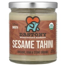 Organic Sesame Tahini, Ultra Smooth, 8 oz 227 g