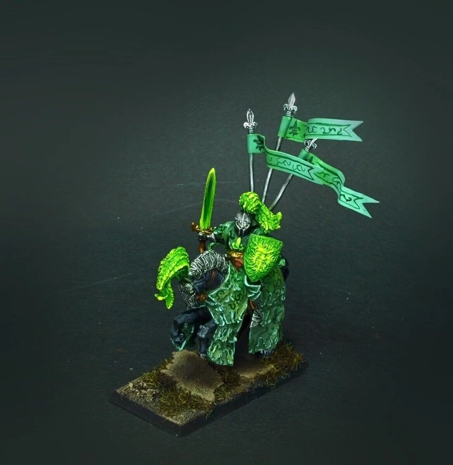 Il Cavaliere Verde Bretonnia ** COMMISSIONE ** pro pittura - Immagine 2 di 4