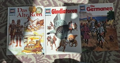 Alte Was Ist Was Bücher, 3er Set