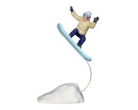 Lemax-22049-270 Phat-Air!, Weihnachtsdorf, Weihnachtsfiguren, Skipiste