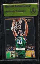 BAS 1996-97 Fleer Dino Radja #7 Authentic Auto HOF ur8