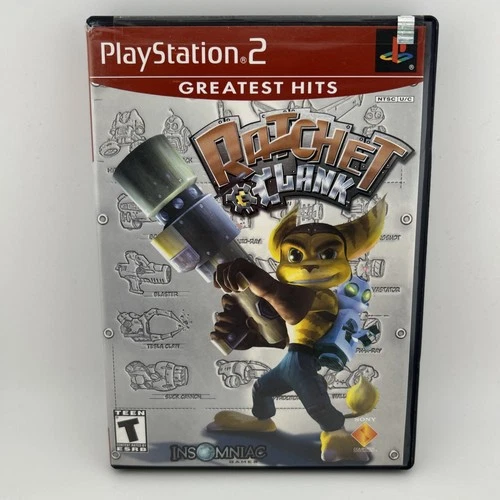 New ListingRatchet & Clank (PlayStation PS2, 2002) Case, Game, Poster - Tested Working