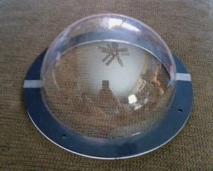 💚 Clear Acrylic Dome Pets Fence Wall Door Alien Dog Cat Viewing Bubble