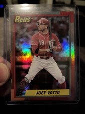 2025 Topps Update Series - 1990 Topps Baseball Joey Votto #U90-42 Refractor