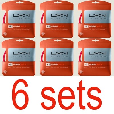 Luxilon Element Soft IR Tennis String sets/reel