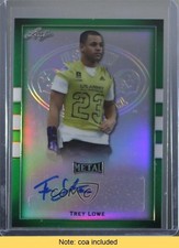 2018 Leaf Metal US Army All-American Bowl 1/1 Trey Lowe #BA-TL2 Auto a8r