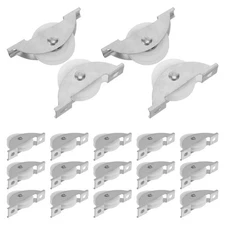 20 Pcs Sliding Screen Door Wheels Patio Rollers Replacement Cabinet Pulley