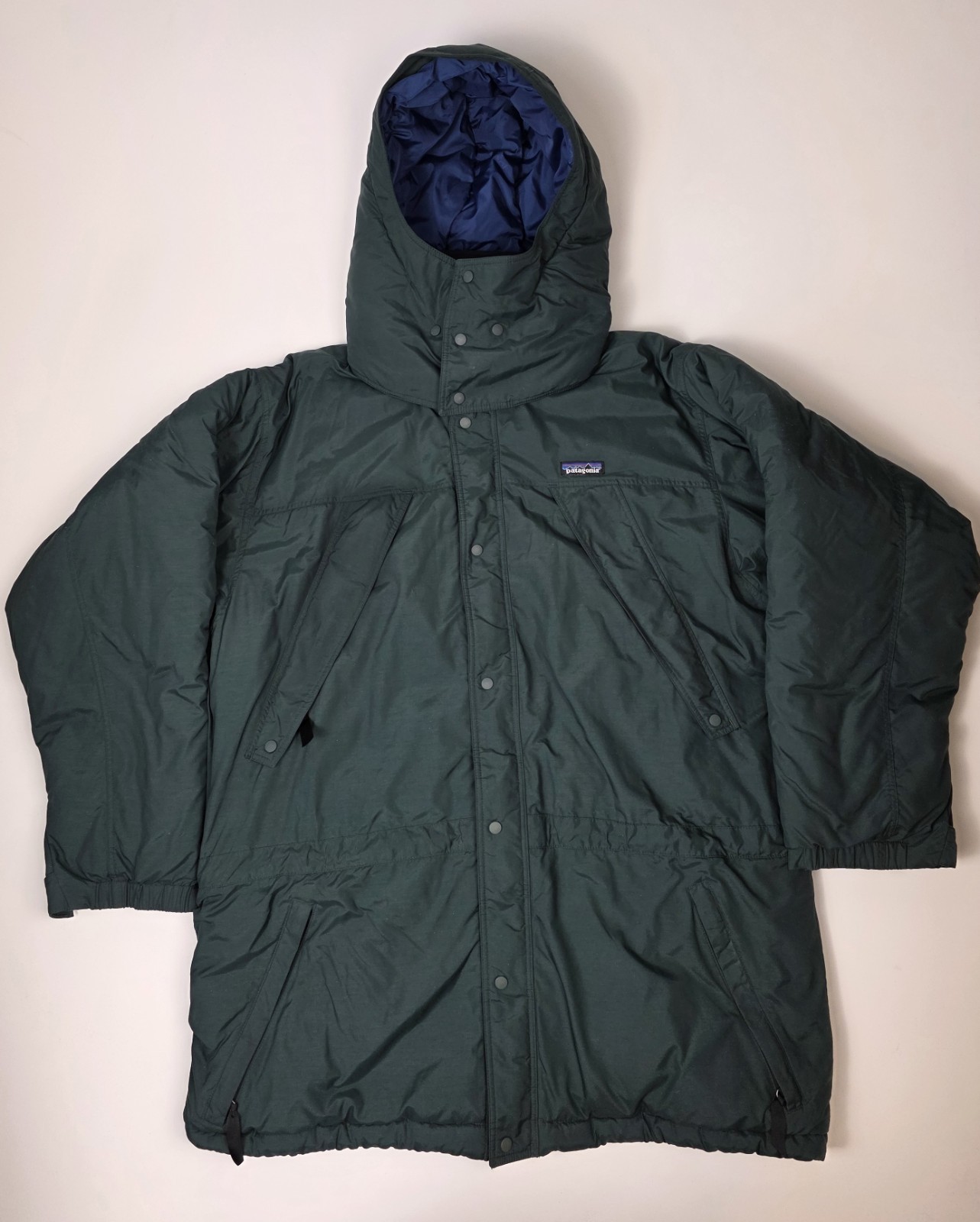 VINTAGE Patagonia Jacket Mens Large Green Das Parka Insulated Puffer 90s Outdoor