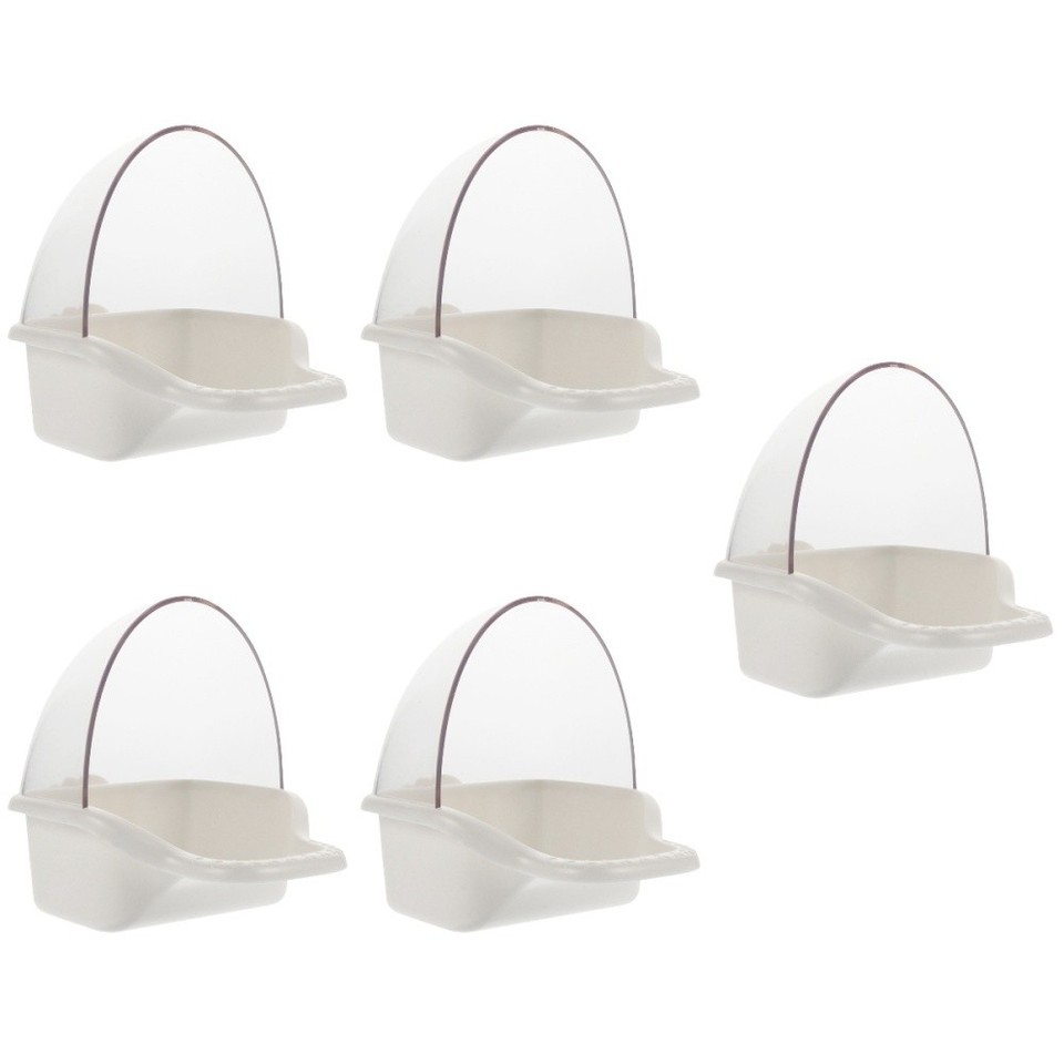 Vogelbadewanne Aus Edelstahl Für Tauben & Papageien - Stressreduzierend, Langlebig