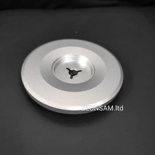 2 X NEW Sliver NAB Hub Adapters For Reel To Reel Tape Recorders