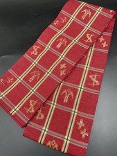 Kimono Konjaku Club Luxury Silk Obi Classic Pattern Used Japan