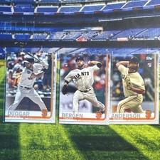 2023 Topps Update Series San Francisco Giants (3) Card Rookie Lot