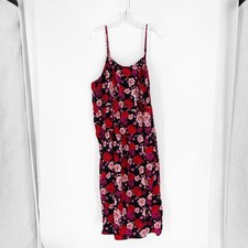 Old Navy Sleeveless Floral Midi Dress Size XXL