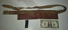 WW1 Vtg DUNHILL TRENCH LIGHTER US Military, + Waist Money Belt W/Signatures