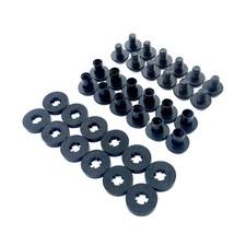 Replacement Screws for Blackhawk Holsters, 12 Sets, 1/4" Length