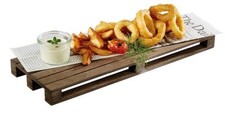Setangebot 6 St&uuml;ck Buffet-Platte, Servierbrett "Palette" 40x15 cm