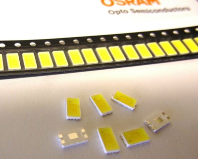 500 Stück / 500 pcs OSRAM DURIS E5 LED 3000K CRI95 GW JDSMS1.CC 0.5W 5630 5730