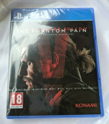 Metal Gear Solid V The Phantom Pain PS4 New Sealed UK Pal Sony PLAYSTATION 4