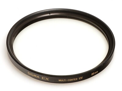 SIGMA EX Multi-Coated UV Filter Schutzfilter   86mm für Filtergewinde 86mm