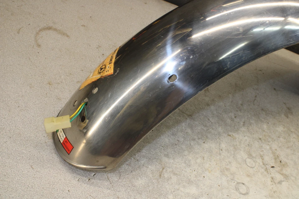 1973 Harley-Davidson SS Sprint 350 REAR BACK WHEEL FENDER Aermacchi SS350 9358UI - Image 2 of 4