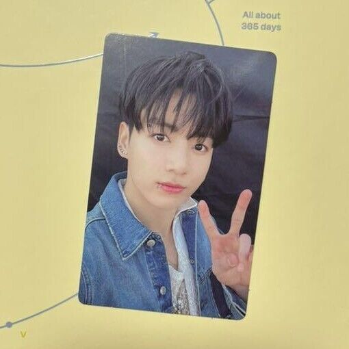 BTS Memories 2021 DVD Official Photocard PC - JUNGKOOK JK