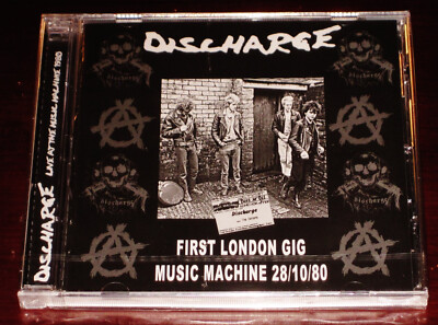 Discharge: Live At The Music Machine 1980 CD 2023 Back On Black UK ...